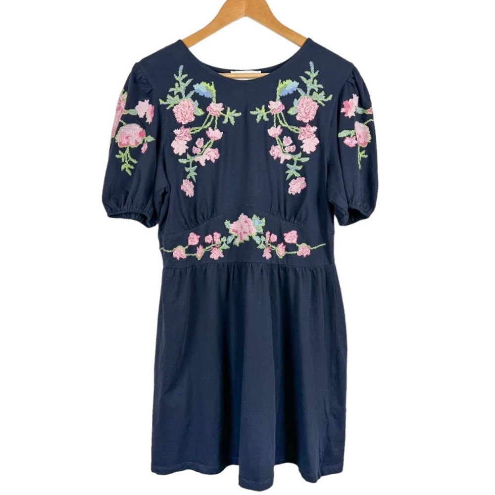 ASOS Cross Stitch Embroidered Dress Size 8